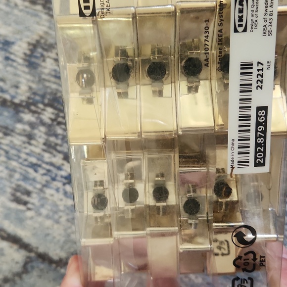 NIB IKEA Strala 12 piece gold star light cover set - Picture 7 of 8